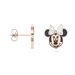 Orecchini Lobo Mickey Mouse & Friends Acciaio Rosa Cristallo - Orecchini a Lobo Donna | Stroili