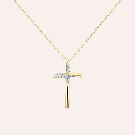 Collana Christelle Oro Giallo Cristallo - Collane Donna | Stroili