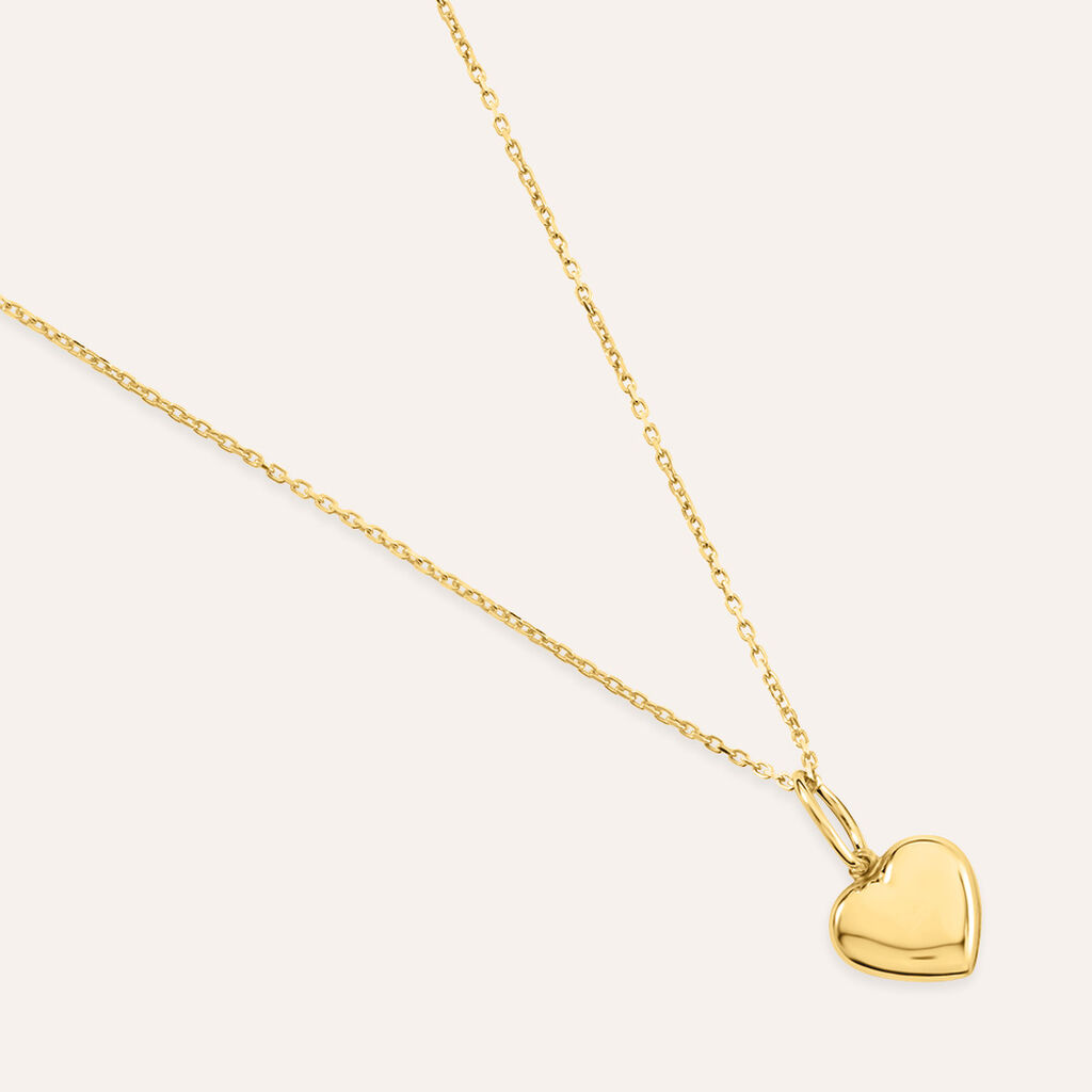 Pendente Love Beats Argento Dorato