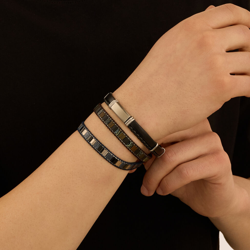 Bracciale Man Code Acciaio