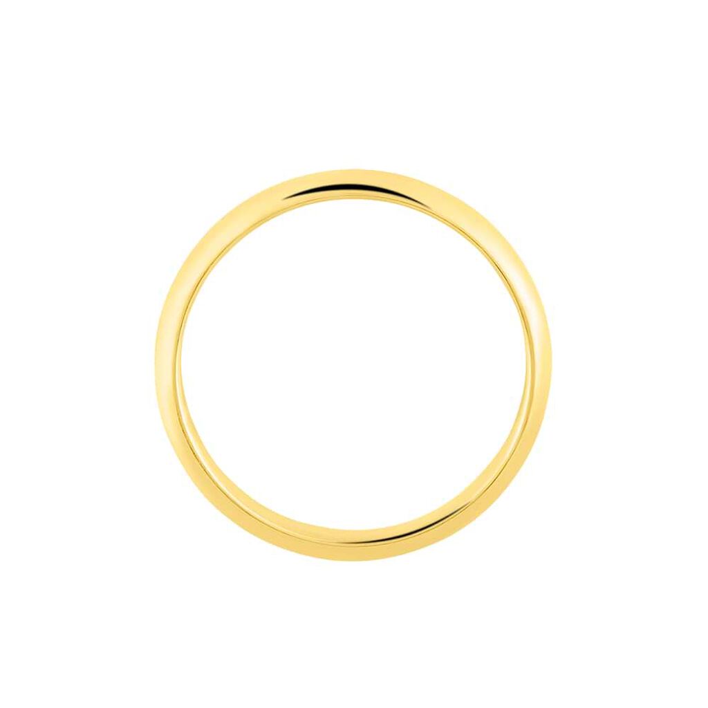 Fede Classica Leggera 3.2 mm Oro Giallo - Anelli con Incisione Unisex | Stroili