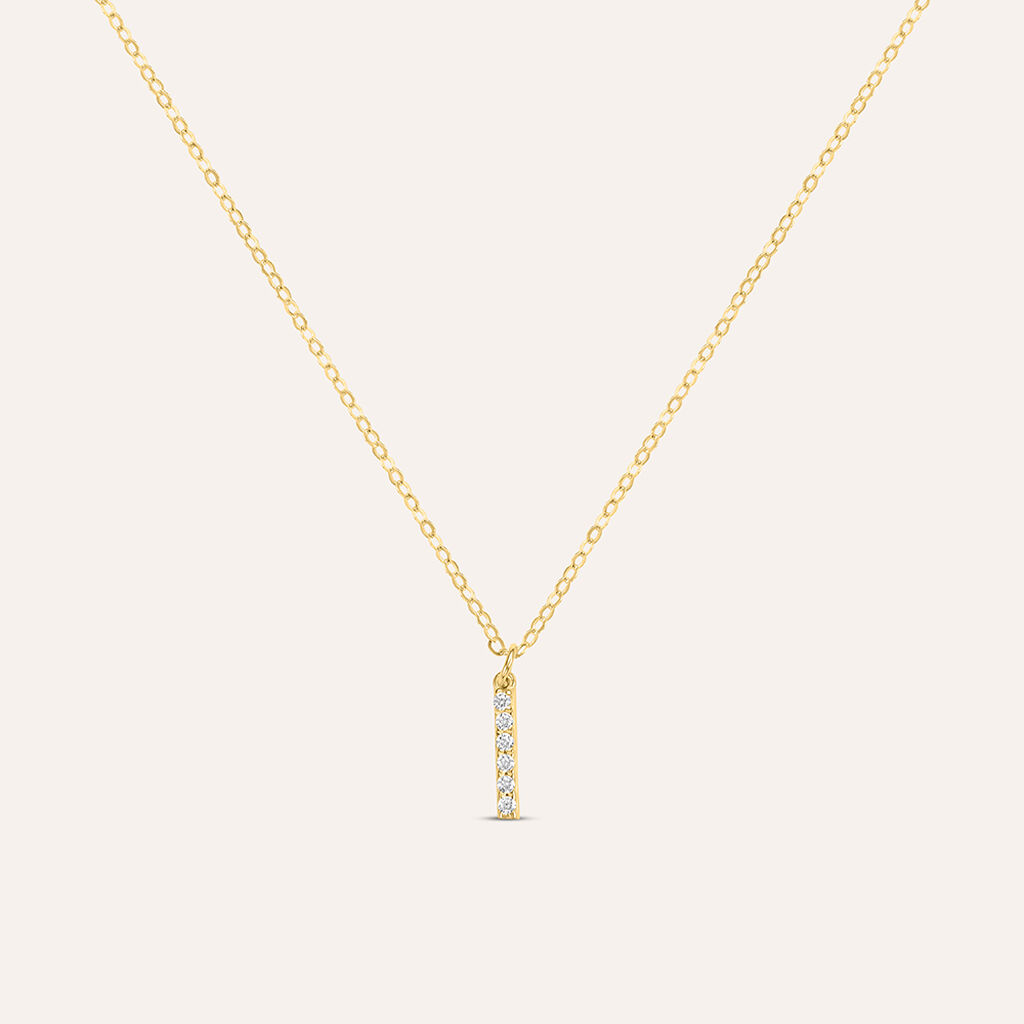 Collana Claire Oro Giallo Cubic Zirconia