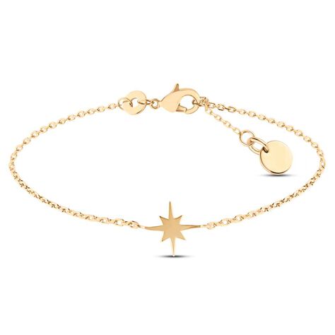 Bracciale placcato oro con rosa dei venti - Bracciali Amicizia Donna | Stroili