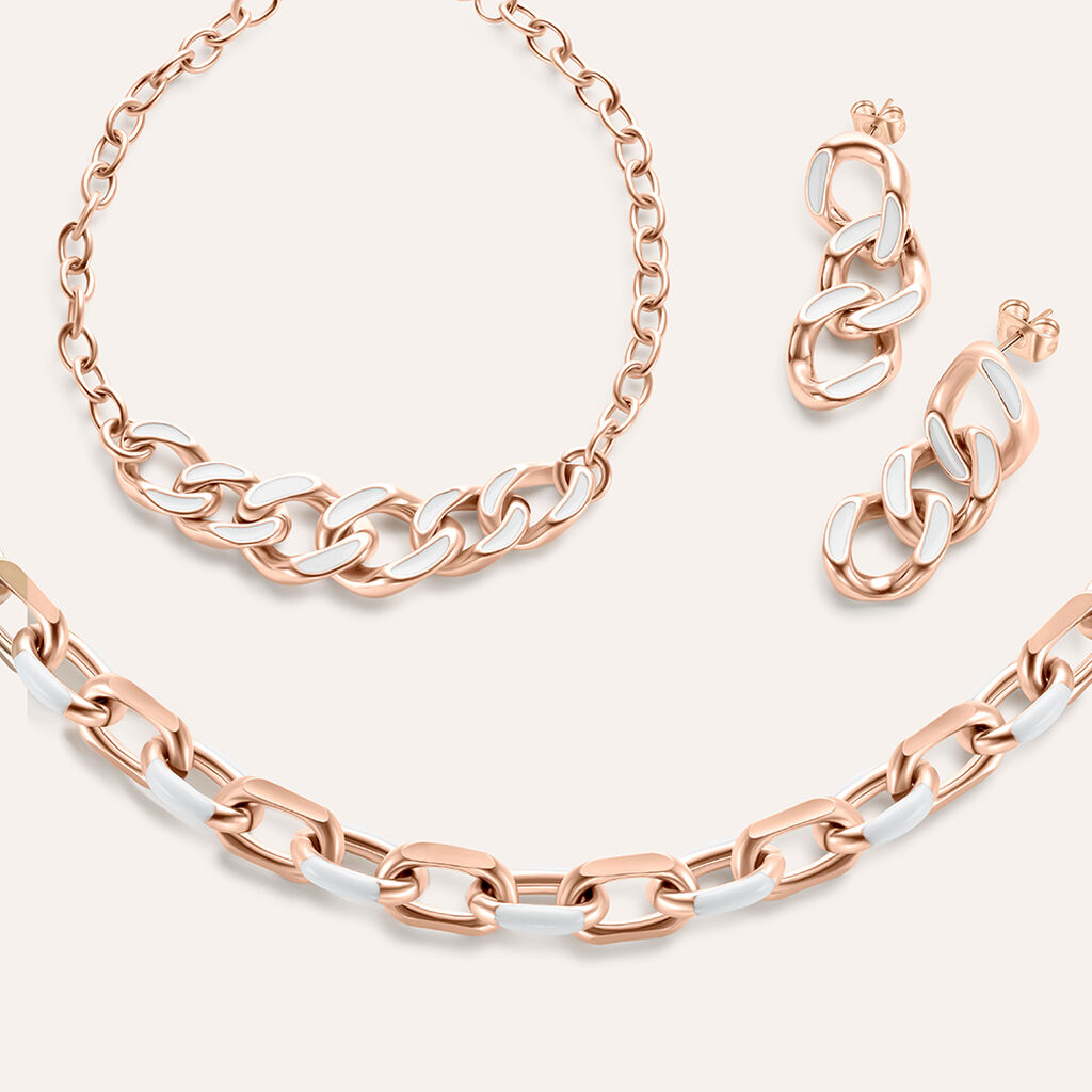 Bracciale Lady Sweet Acciaio Rosa - Bracciali Donna | Stroili