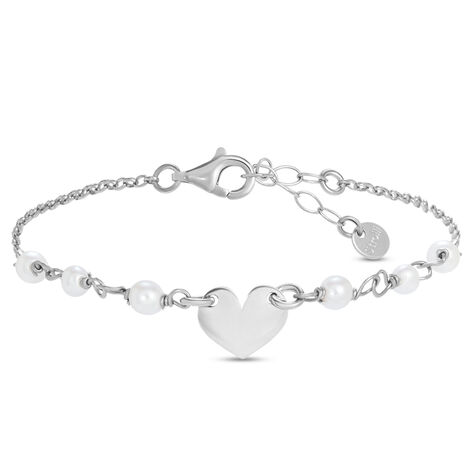 Bracciale Silver Pearls Argento Rodiato Perla sintentica - Bracciali con Incisione Donna | Stroili