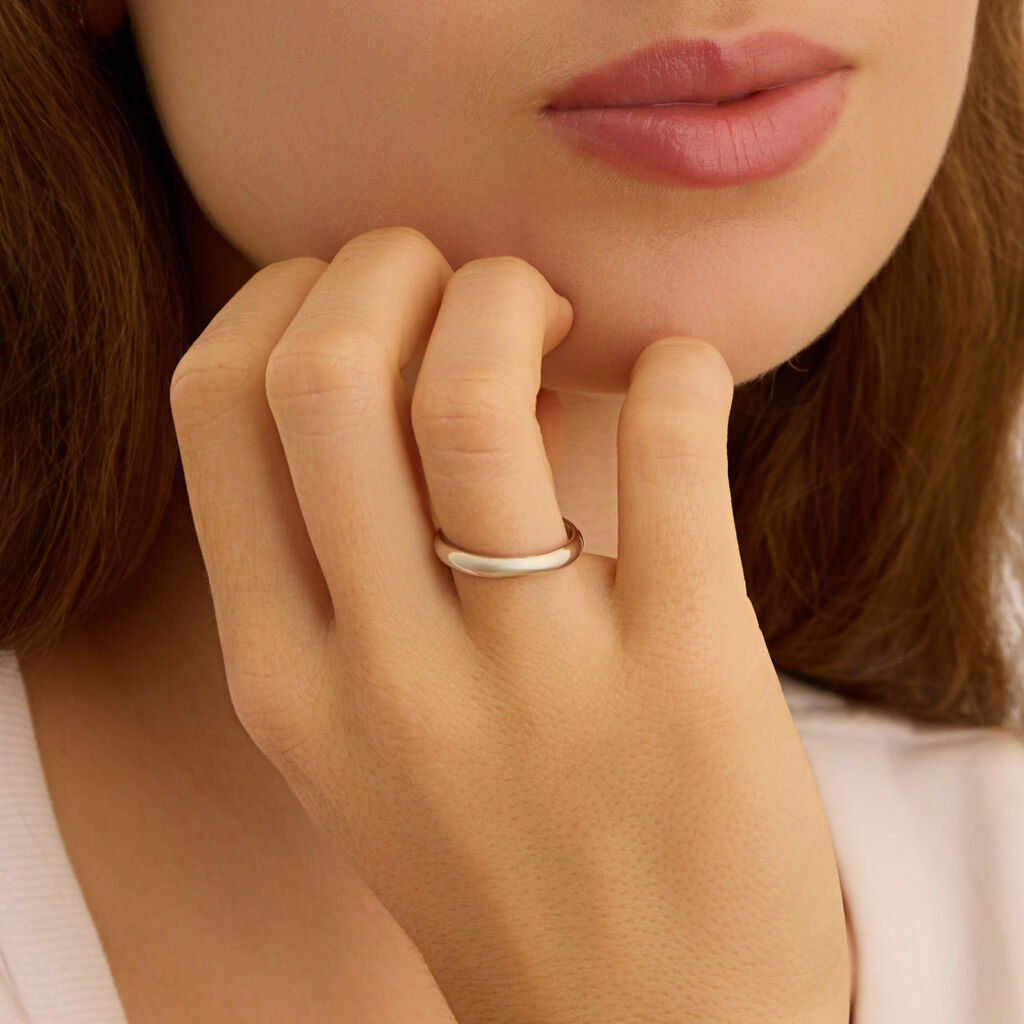 Fede Classica Leggera 3.2 mm Oro Bianco