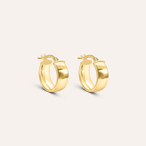 Orecchini A Cerchio Toujours Oro Giallo - Orecchini a Cerchio Donna | Stroili