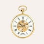 Set Orologio Meccanico da Tasca Capital in Metallo e Stand in Metallo