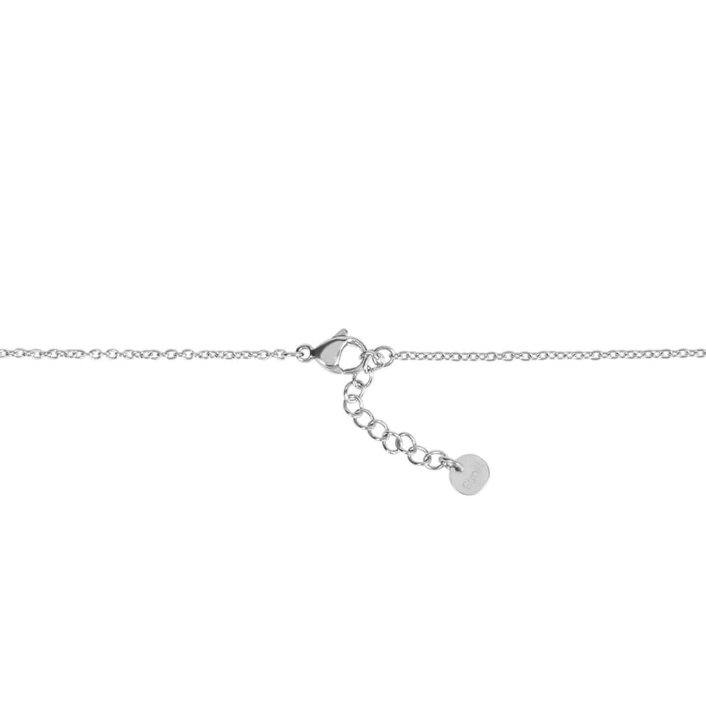 Collana Lady Message Acciaio Cristallo - Collane Donna | Stroili