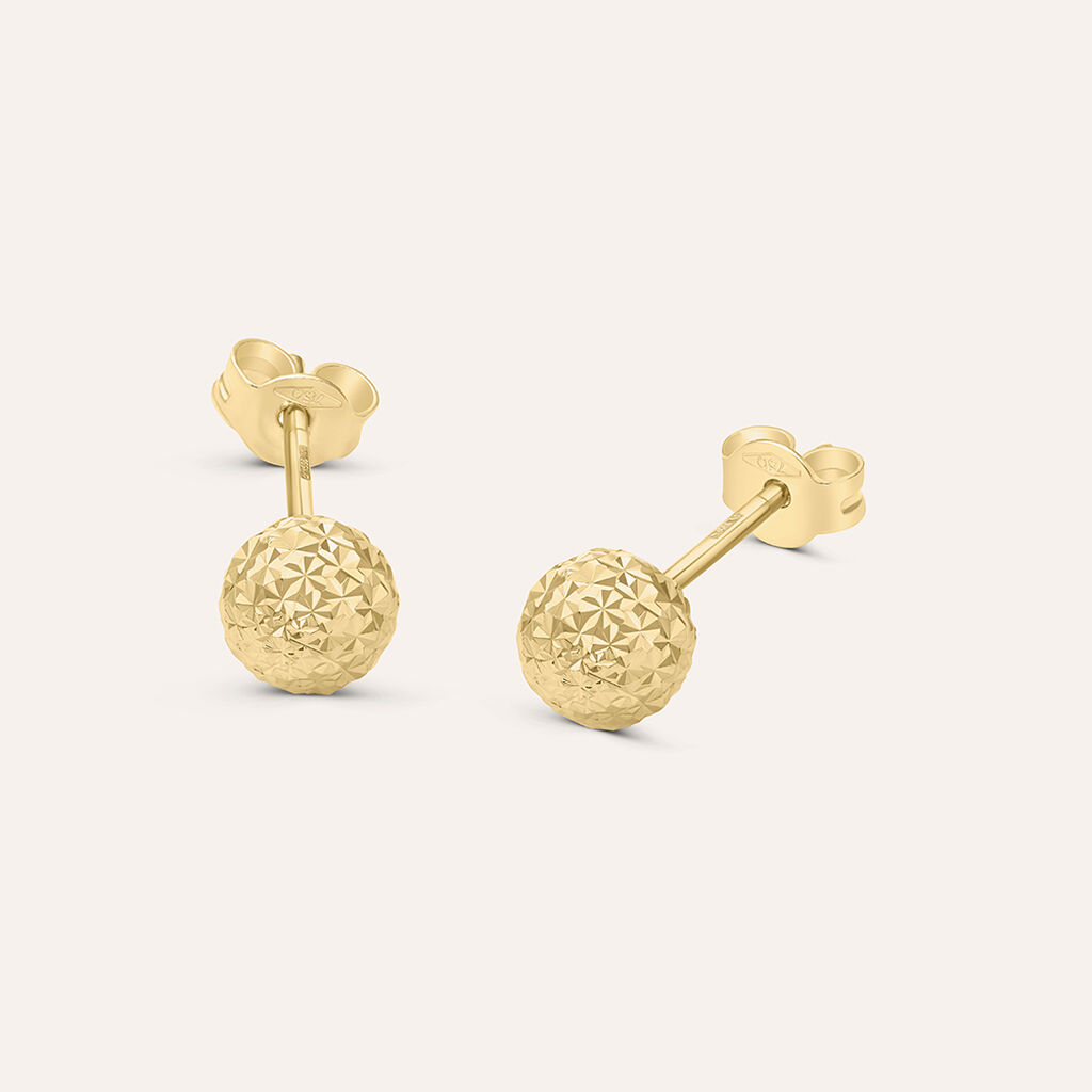 Orecchini Lobo Golden Lover Oro Giallo - Orecchini a Lobo Donna | Stroili