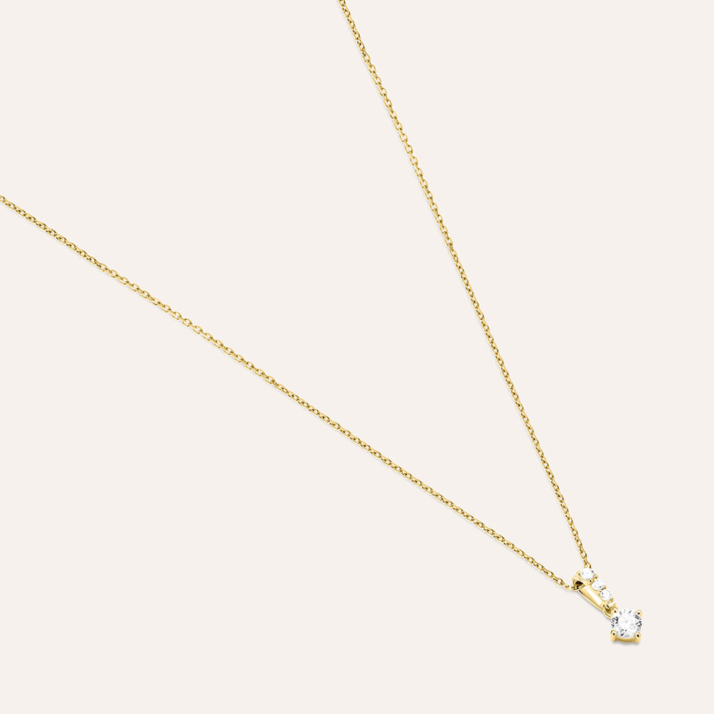 Collana Grace Oro Giallo Diamante