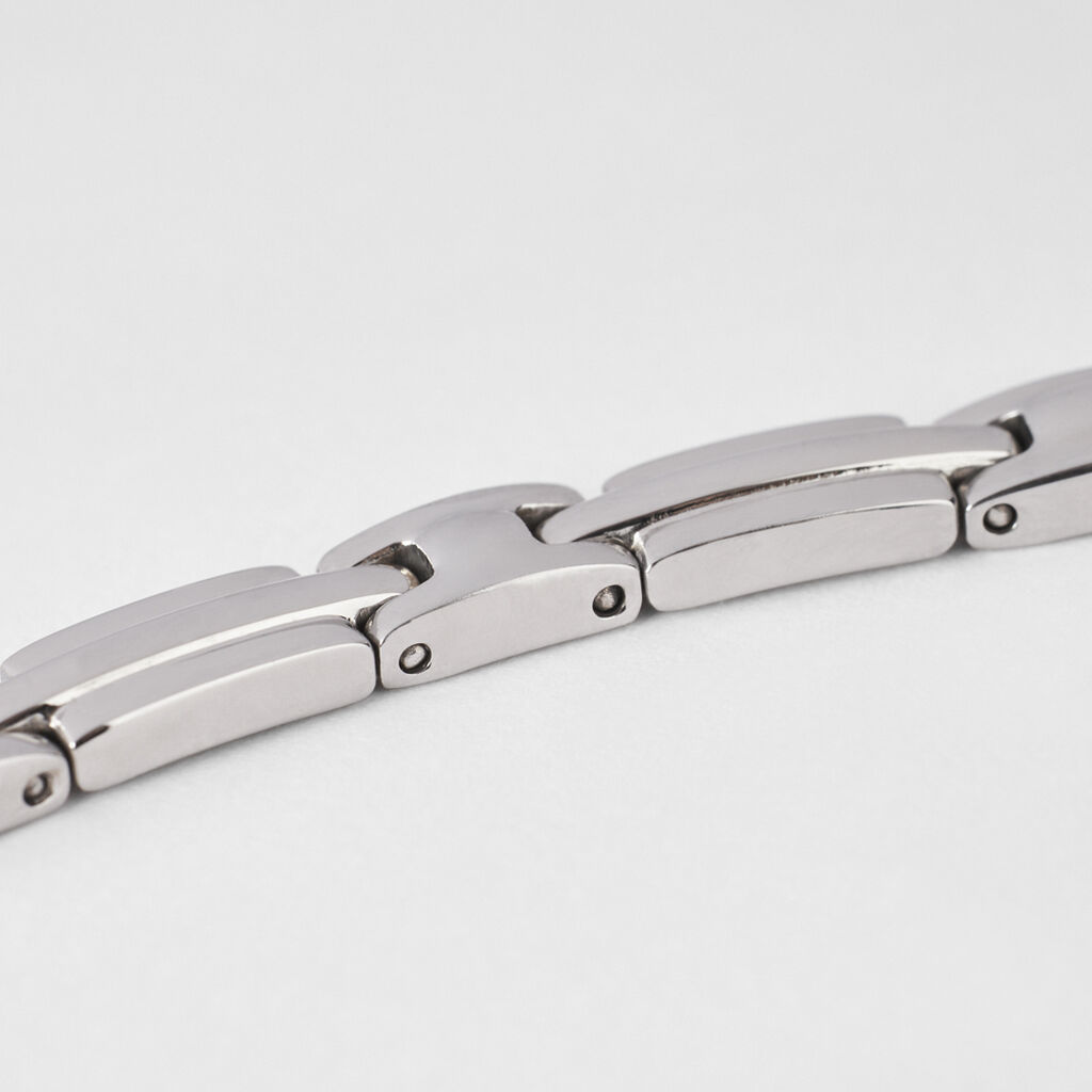 Bracciale Man Code Acciaio Cubic Zirconia