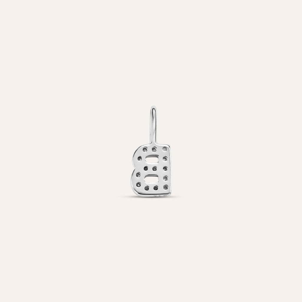 Pendente Love Beats Argento Rodiato Cubic Zirconia - Ciondoli Donna | Stroili