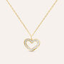 Collana Christelle Oro Giallo Cristallo
