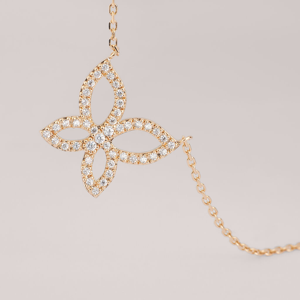 Collana Golden Dream Placcato Oro Giallo Cubic Zirconia