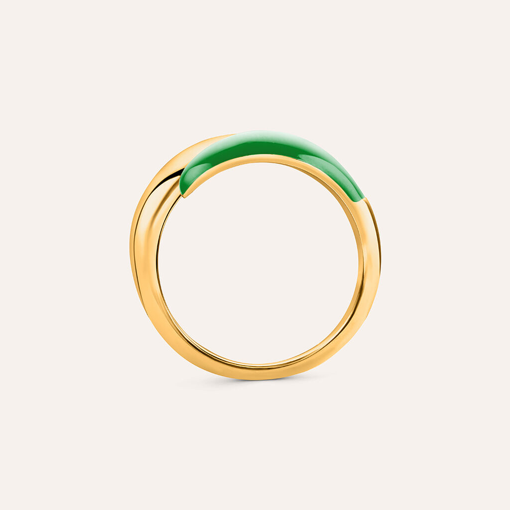 Anello Contrarie Lady Sweet Acciaio Dorato - Anelli Colorati Donna | Stroili