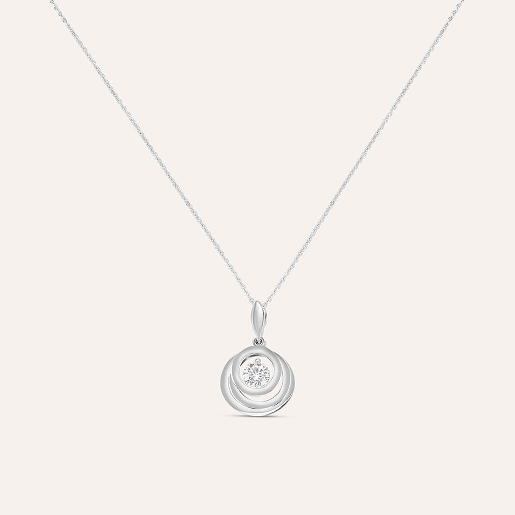 Collana Silver Elegance Argento Rodiato Cubic Zirconia - Collane Donna | Stroili