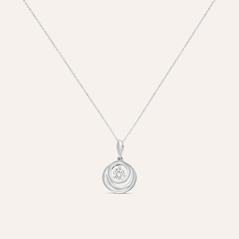 Collana Silver Elegance Argento Rodiato Cubic Zirconia - Collane Donna | Stroili