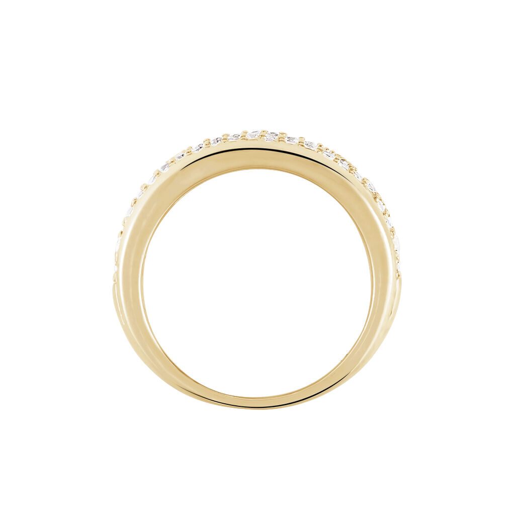 Anello Golden Dream Placcato Oro Giallo Cubic Zirconia - Anelli con Pietre Donna | Stroili