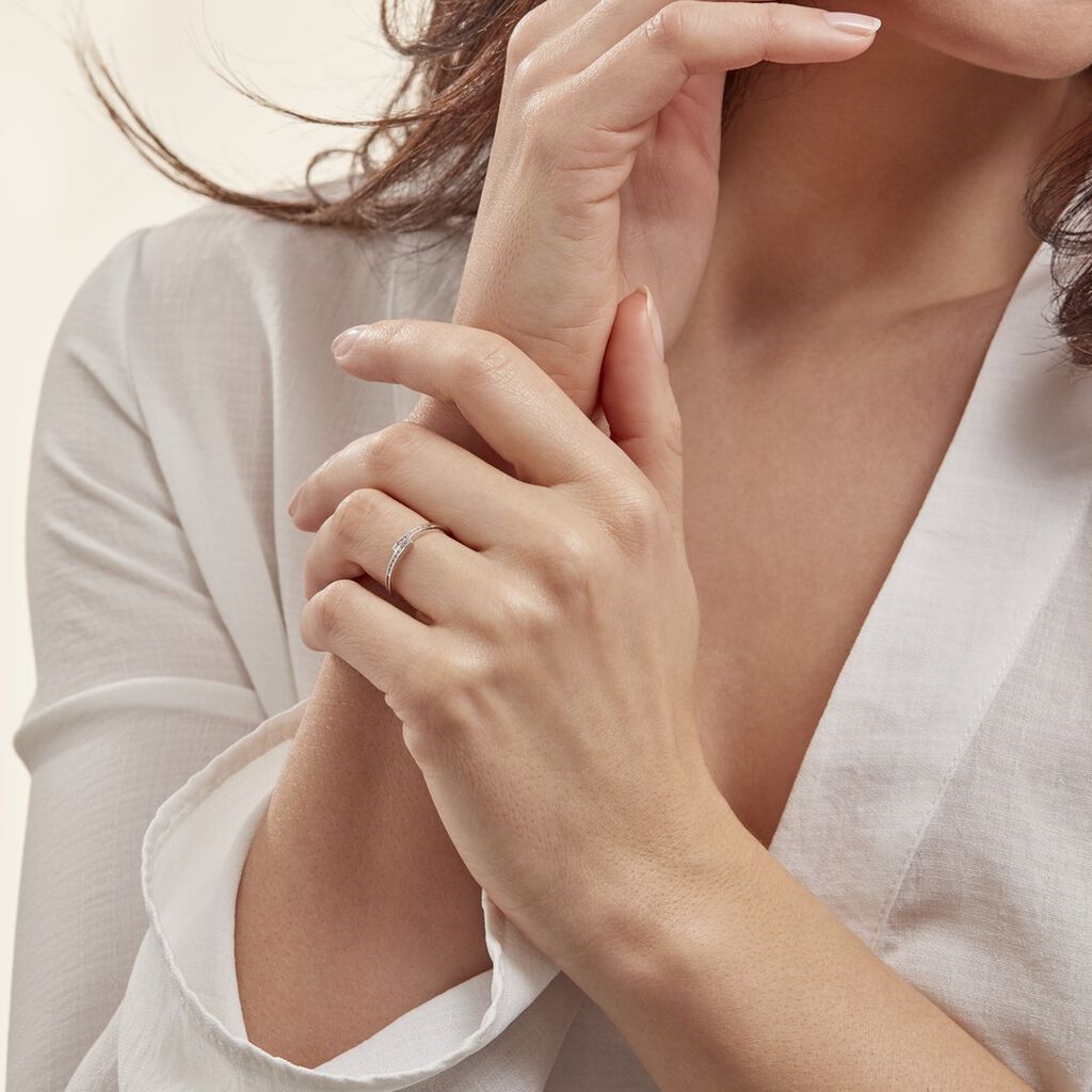 Anello Silver Shine Argento Rodiato Cubic Zirconia