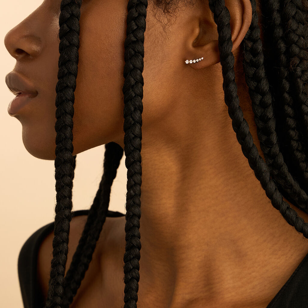 Orecchini Pendenti Claire Oro Giallo Cubic Zirconia