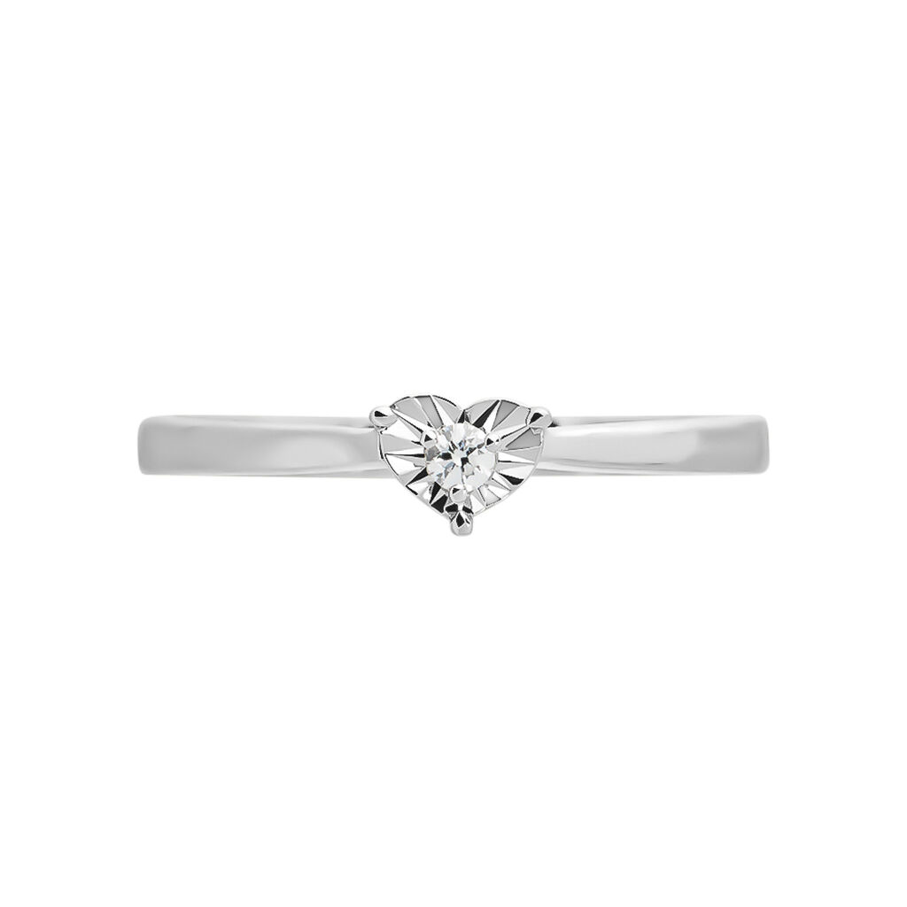 Anello Diamotion Oro Bianco Diamante - Anelli con Pietre Donna | Stroili
