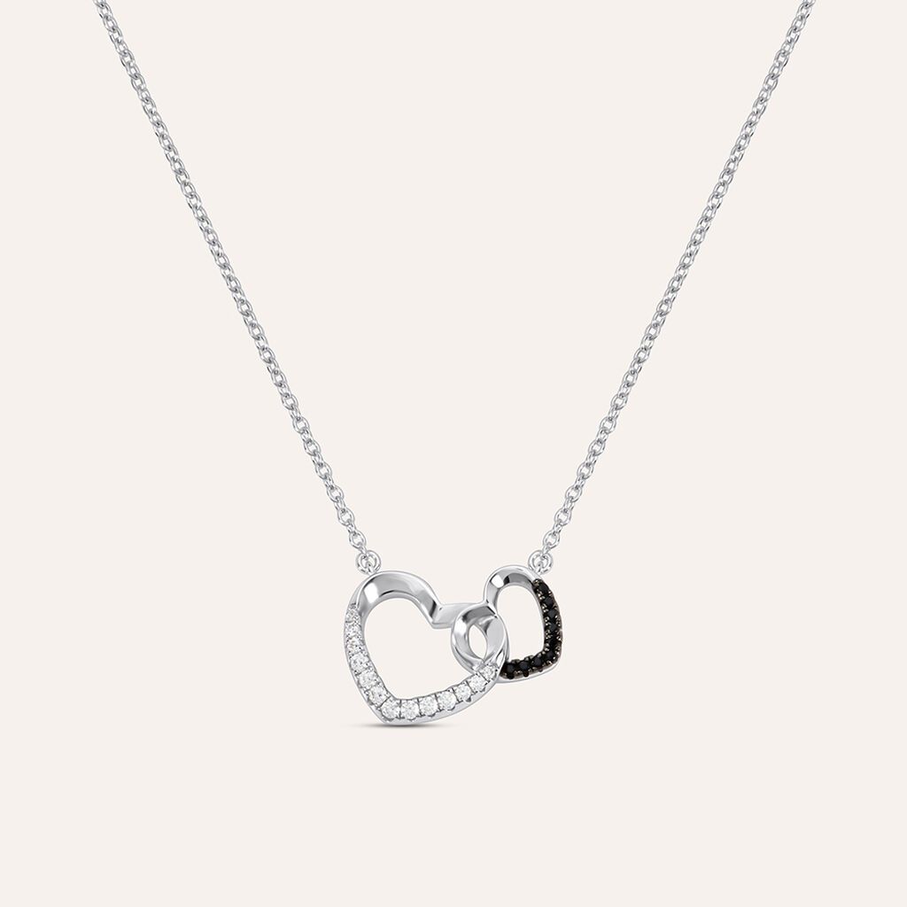 Collana Silver Moments Argento Rodiato Cubic Zirconia