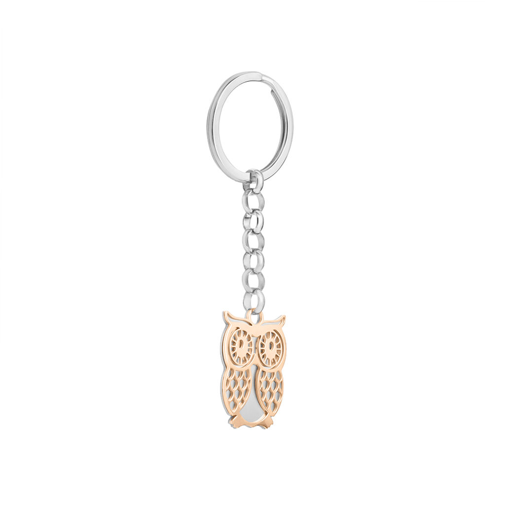 Portachiavi Lady Shine Acciaio Bicolore - Portachiavi Donna | Stroili