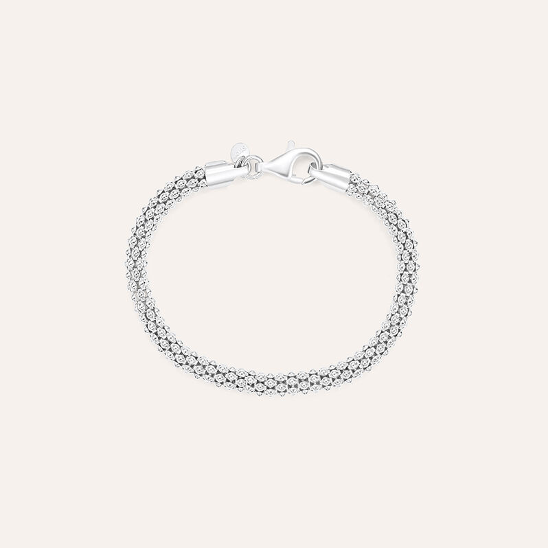 Bracciale Catena Silver Collection Argento Rodiato - Bracciali Donna | Stroili