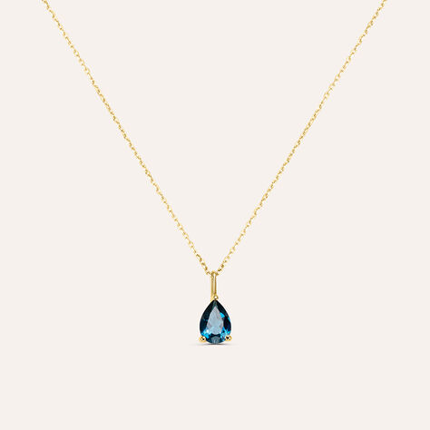 Collana Punto Luce Am&eacute;lie Oro Giallo Topazio - Collane Punto Luce Donna | Stroili