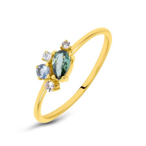 Anello Fantasia Claire Oro Giallo Cubic Zirconia - Anelli con Pietre Donna | Stroili