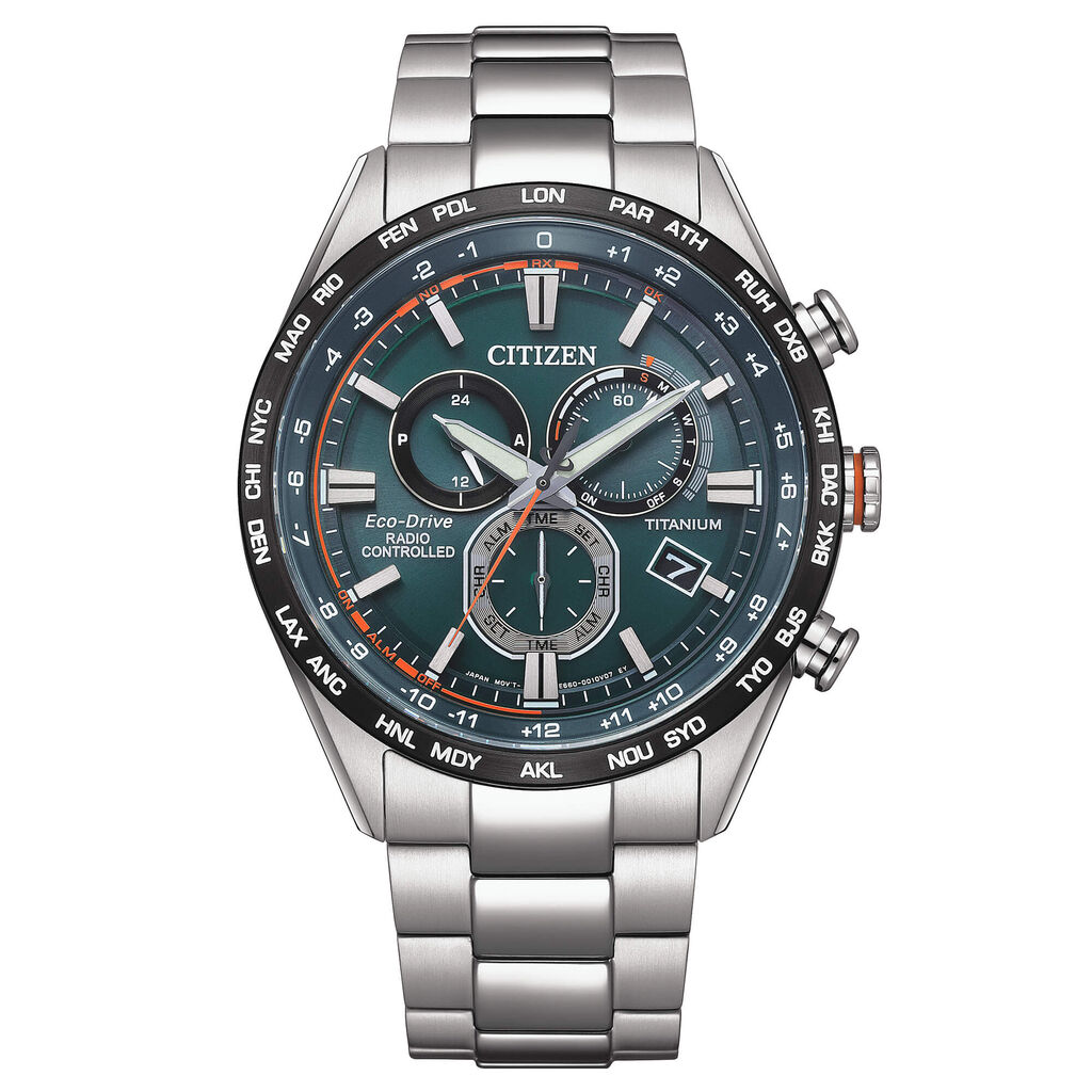 Orologio Eco Drive Citizen Radiocontrollato Cb5946-82x - Orologi con Datario Uomo | Stroili