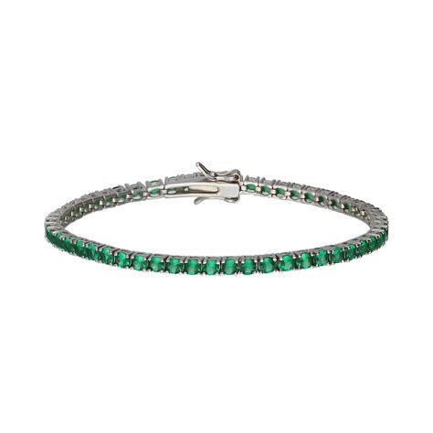 Bracciale Tennis Silver Rainbow Argento Rodiato Cubic Zirconia - Bracciali Tennis Donna | Stroili