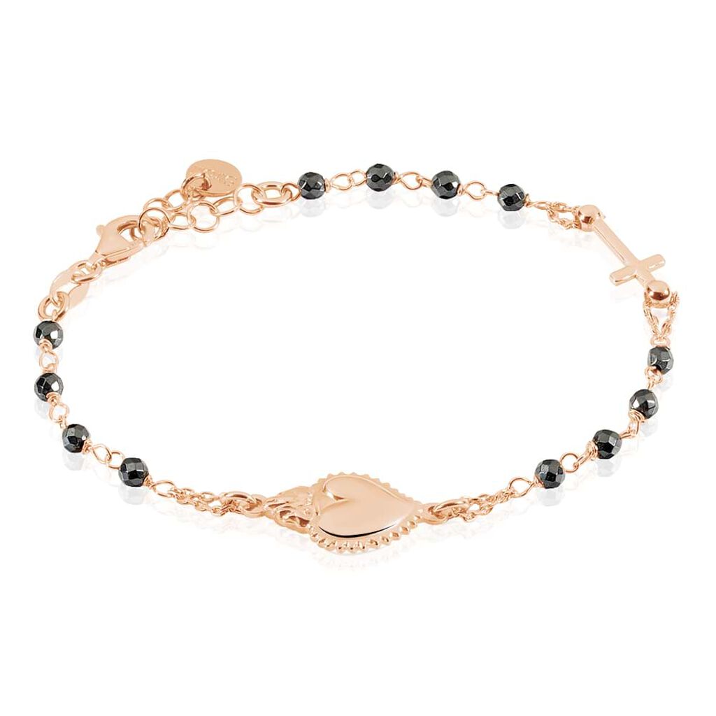 Bracciale Rosario Silver Soul Argento Rosa Cristallo