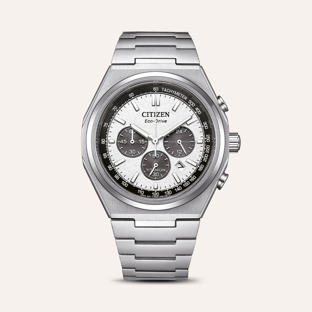 Orologio Eco Drive Citizen Super Titanio Ca4610-85a