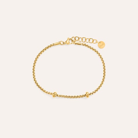 Bracciale Essential Code Acciaio Dorato - Bracciali Donna | Stroili