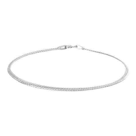 Bracciale Catena Colette Oro Bianco - Bracciali Donna | Stroili