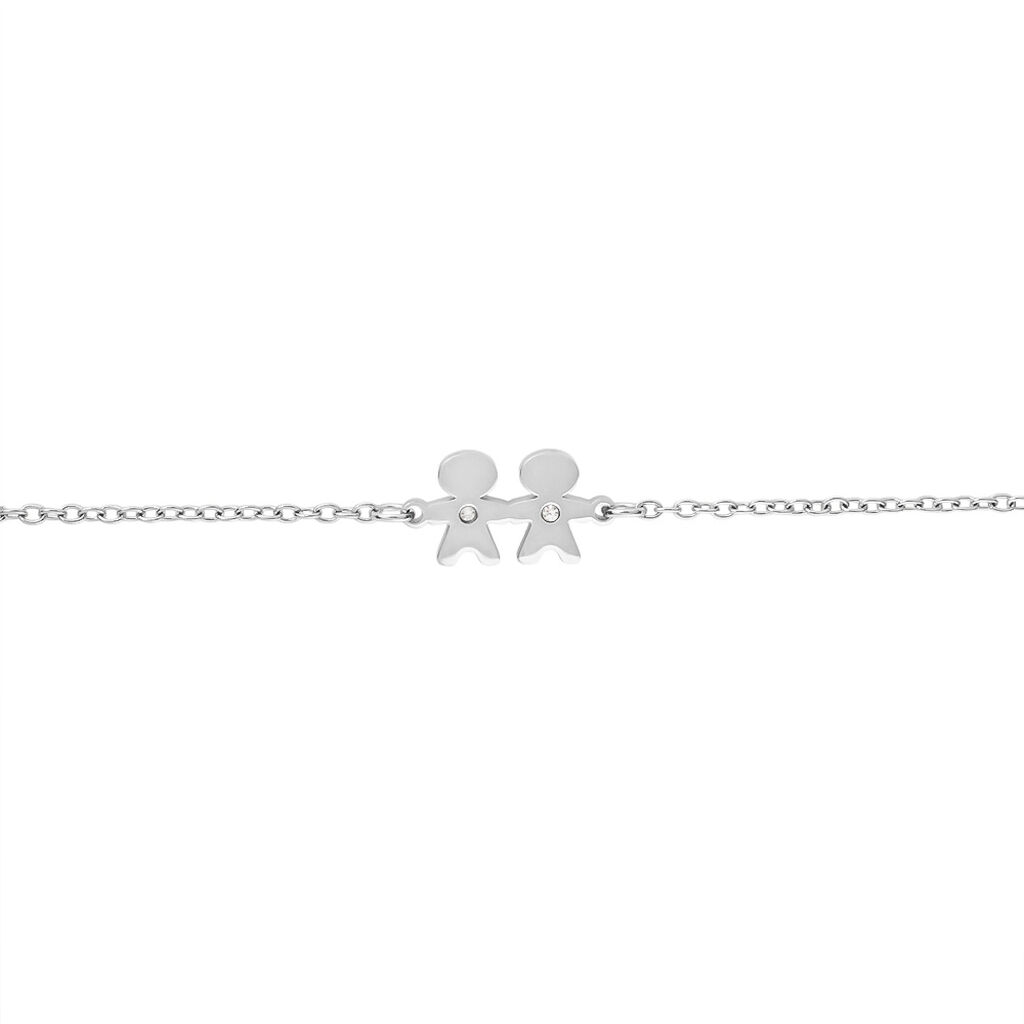 Bracciale Lady Chic Acciaio Cristallo - Bracciali Donna | Stroili