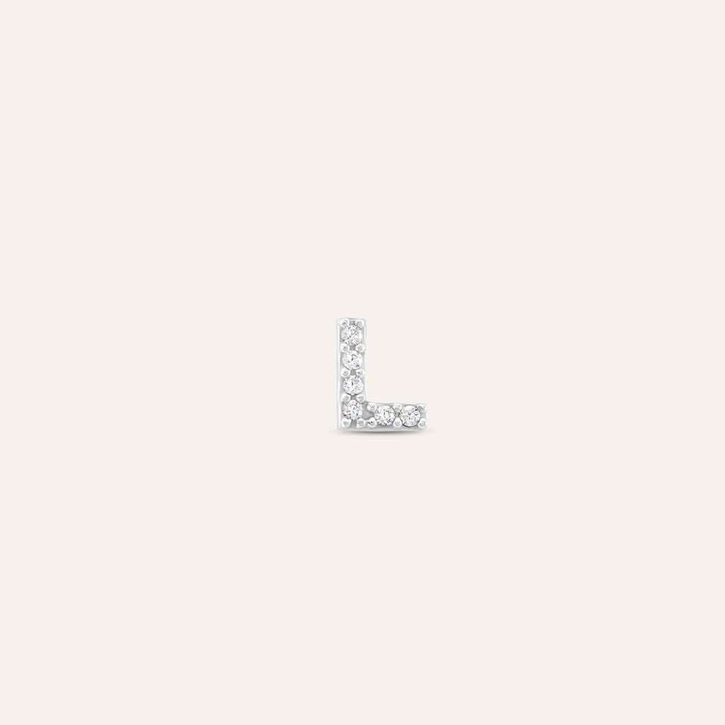 Mono Orecchino Lobo Silver Moments Argento Rodiato Cubic Zirconia