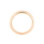 Fede Classica Leggera 4 mm Oro Rosa Diamante