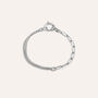 Bracciale Catena Silver Collection Argento Rodiato