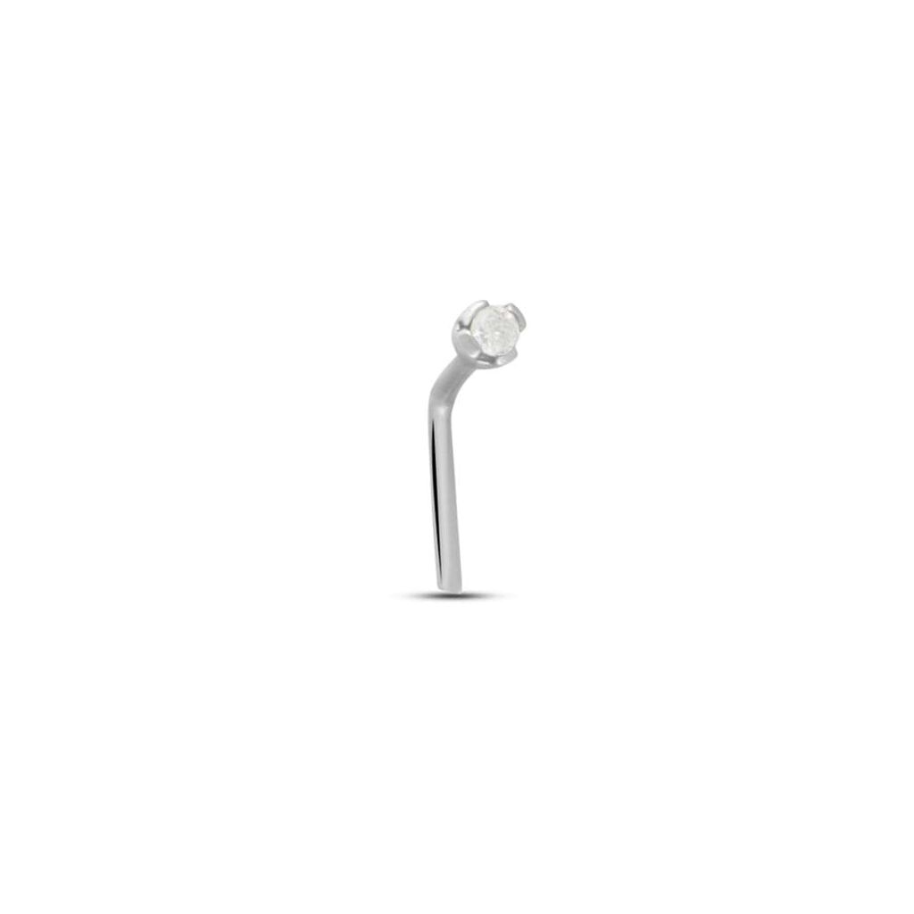 Piercing Naso Punto Luce Bon Ton Oro Bianco Diamante - Piercing Naso Donna | Stroili