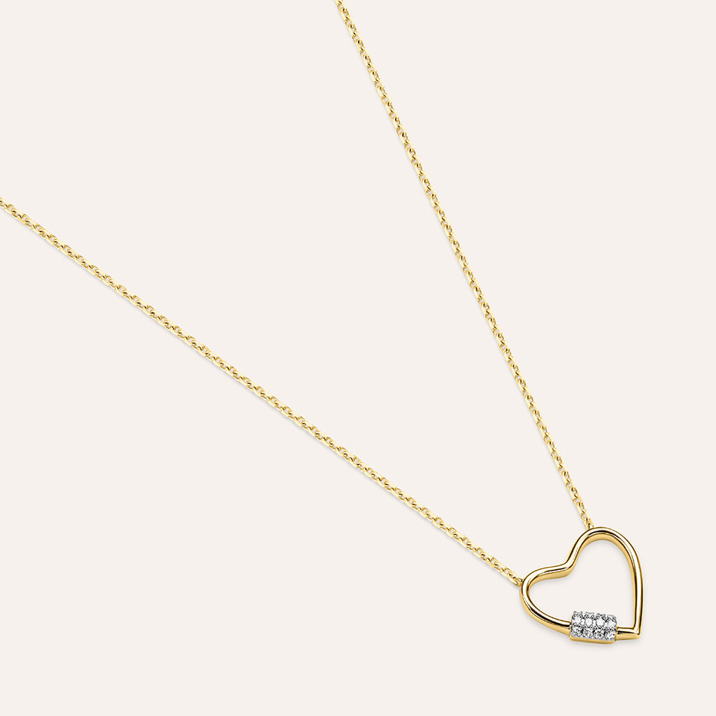 Collana Sophia Oro Giallo Diamante