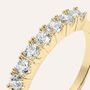 Anello Riviere Golden Dream Placcato Oro Giallo Cubic Zirconia
