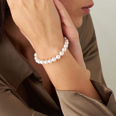 Bracciale Gabrielle Oro Bianco Perla Akoya - Bracciali Donna | Stroili
