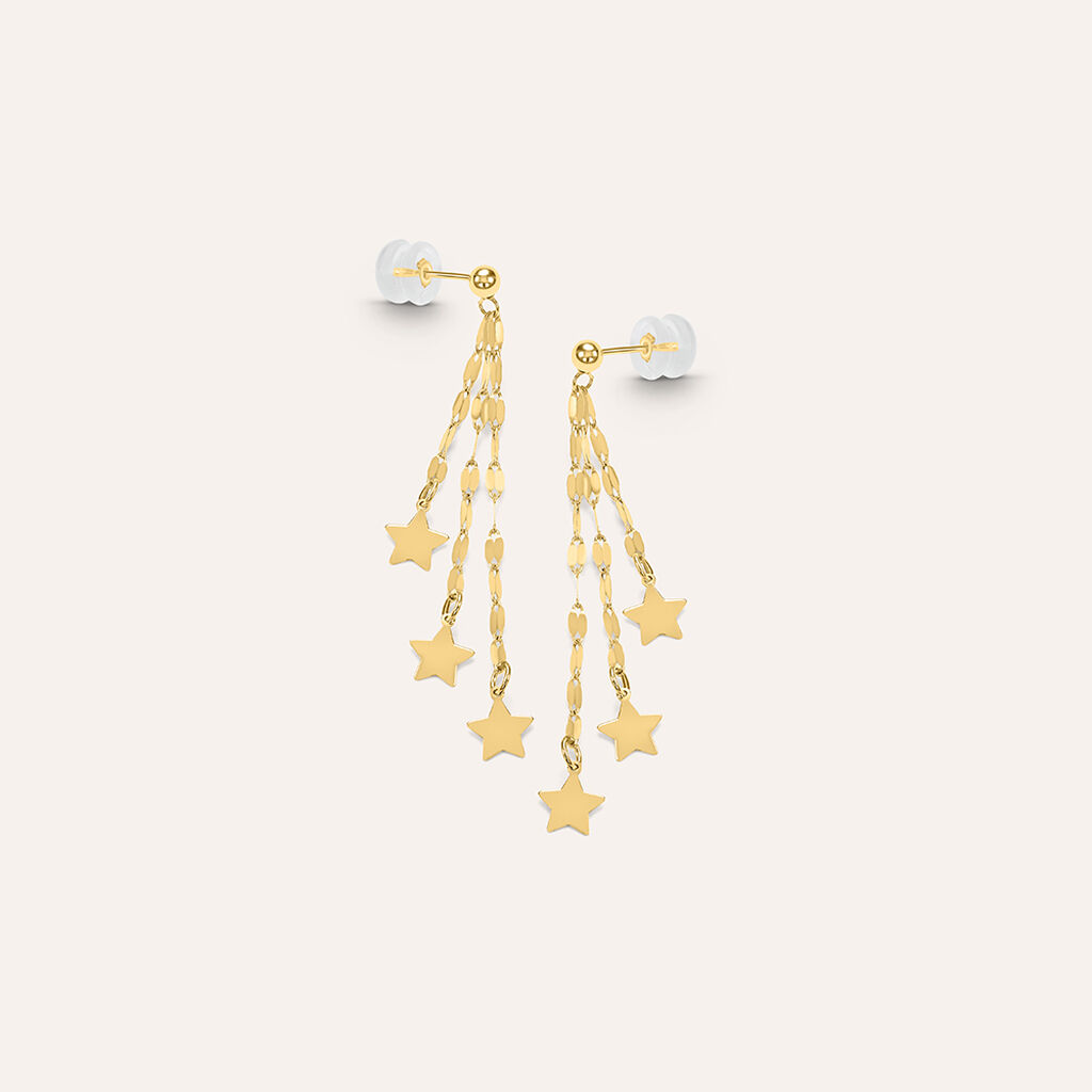 Orecchini Pendenti Beverly Oro Giallo