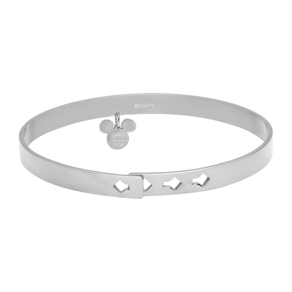Bangle Lady Message Acciaio Disney e Cristalli - Bracciali Donna | Stroili