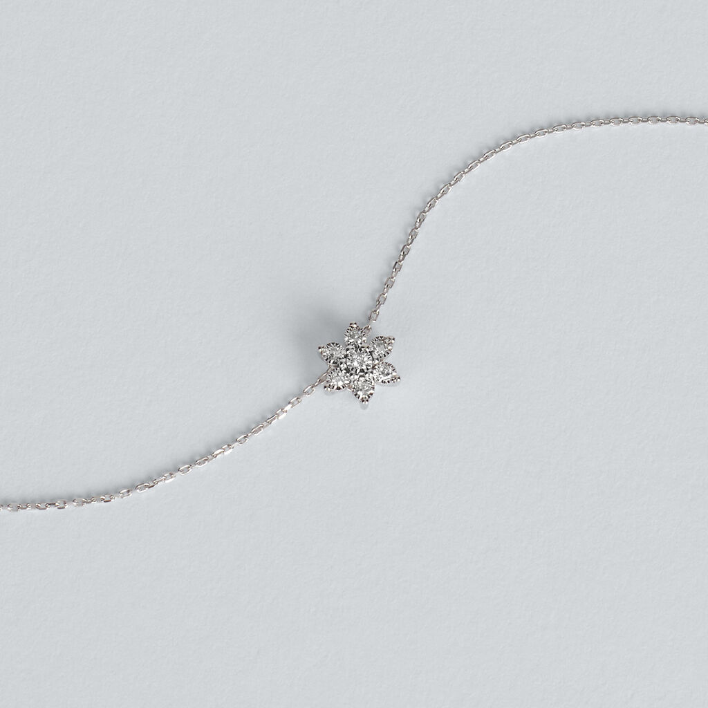 Collana Sophia Oro Bianco Diamante - Collane Donna | Stroili