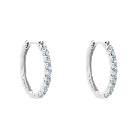 Orecchini A Cerchio Silver Rainbow Argento Rodiato Cubic Zirconia - Orecchini a Cerchio Donna | Stroili