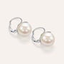 Orecchini Pendenti Silver Pearls Argento Rodiato Perla sintetica Cubic Zirconia